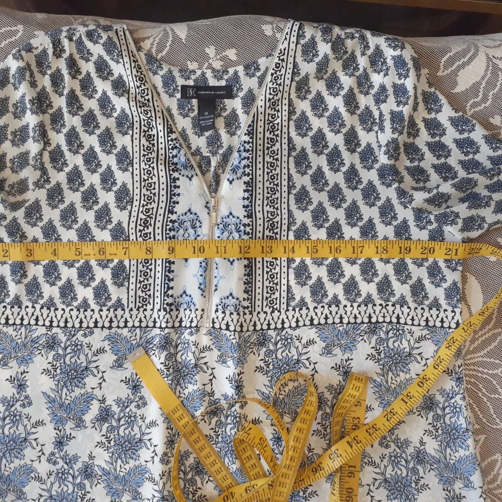 INC Pop-Over Blouse - Picture 8 of 13